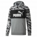 Мъжки суичър с качулка Puma ESS Camo Черен Сив Бял Камуфлаж