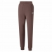 Joggebukser til voksne Puma Ess+ Embroidery High-Waist Brun Dame