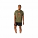 Herren Kurzarm-T-Shirt Asics FUJITRAIL grün