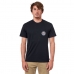 Camiseta de Manga Corta Hombre Rip Curl Horizon Badge Negro Hombre