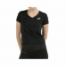 Dames-T-Shirt met Korte Mouwen Bullpadel Pital Zwart