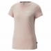 Kortarmet T-skjorte til Kvinner Puma Essentials+ Embroidery 