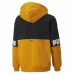 Bluza z kapturem Męska Puma Power Colorblock Czarny Żółty