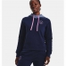 Γυναικείο Φούτερ με Κουκούλα Under Armour Rival Fleece Ναυτικό Μπλε