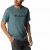 Kortærmet T-shirt til Mænd Columbia CSC Basic Logo Cyan