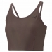 Sporttopje voor dames Puma Studio Ultrabare Strappy Bruin