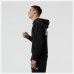 Felpa con Cappuccio Uomo New Balance Essentials Fleece Nero