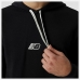 Felpa con Cappuccio Uomo New Balance Essentials Fleece Nero