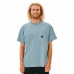 Muška Majica Kratkih Rukava Rip Curl Pocket Quality Surf  Plava