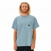Мъжка тениска с къс ръкав Rip Curl Pocket Quality Surf  Син