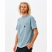 Camiseta de Manga Corta Hombre Rip Curl Pocket Quality Surf  Azul