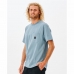 Heren-T-Shirt met Korte Mouwen Rip Curl Pocket Quality Surf  Blauw