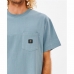 Camiseta de Manga Corta Hombre Rip Curl Pocket Quality Surf  Azul