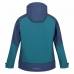 Chaqueta Deportiva para Hombre Regatta Hewitts VII Azul Verde Capucha