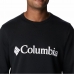 Herensweater zonder Capuchon Columbia Logo Fleece Crew Zwart