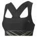 Reggiseno Sportivo Puma Mid Impact Deco Glam Nero