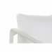 Divano da Giardino DKD Home Decor Bianco Alluminio 78 cm 184 x 72 x 78 cm  