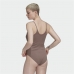 Leotard Adidas Originals RIbbed Brown