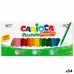 Kolorowe Kredki Woskowe Carioca Plastello Wielokolorowy (54 Sztuk)