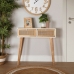 Tappeto Versa Righe Ø 120 cm Rattan Juta