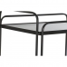 Mobilier tip Chelneriță DKD Home Decor Črna Kovina Kristal 60,5 x 40,5 x 75,5 cm