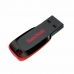 Flash disk SanDisk Cruzer Blade USB 2.0 Černý Černá/červená 16 GB