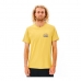 Maglia a Maniche Corte Uomo Rip Curl Giallo Uomo