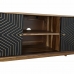 TV-møbler DKD Home Decor Svart Naturell Tre 130 x 40 x 57 cm