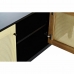 TV-kalusteet DKD Home Decor Musta Kuusi Rottinki (160 x 65 x 38 cm)