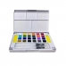 Set de peintures aquarelle Alex Bog POCKETBOX ARTIST 26 Pièces Multicouleur