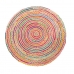 Matta 120 x 120 x 1 cm Multicolour Jute