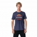 Heren-T-Shirt met Korte Mouwen Rip Curl El Mama Donkerblauw Mannen