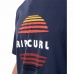 Camisola de Manga Curta Homem Rip Curl El Mama Azul escuro Homem