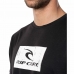 Мъжка тениска с къс ръкав Rip Curl Hallmark Черен