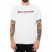 Miesten T-paita Tommy Hilfiger Logo Chest Valkoinen