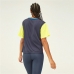 Kortarmet T-skjorte til Kvinner Tommy Hilfiger Colour-Blocked Blå