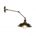 Lampă de Perete DKD Home Decor Negru Auriu* Metal 50 W Vintage 220 V 26 x 53 x 23 cm