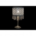 Bordslampa DKD Home Decor Silvrig Metall