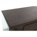 Credenza DKD Home Decor Cristallo Marrone Trasparente Legno di noce 160 x 45 x 80 cm Legno MDF