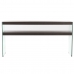 Console DKD Home Decor Brūns Caurspīdīgs Stikls Riekstkoks Koks MDF 160 x 45 x 80 cm