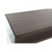 Console DKD Home Decor Brun Gennemsigtig Krystal Valnød Træ MDF 160 x 45 x 80 cm