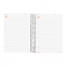 Agenda Finocam Blu scuro 15,5 x 21,2 cm