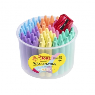 Ceras de colores Jovi Jumbo Pastel 60 Piezas Multicolor | Comprar a precio  al por mayor