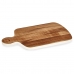 Cutting board Brown White 25,7 x 1,5 x 40 cm Acacia