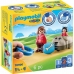 Playset Playmobil 1.2.3 Kutya gyerekek 70406 (6 pcs)