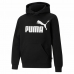 Detská mikina s kapucňou Puma Essentials Big Logo Čierna