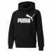Uniseksinis džemperis su gobtuvu Puma Essentials Big Logo Juoda