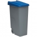 Caixote de Lixo para Reciclagem Denox Azul Cinzento