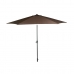 Parasol DKD Home Decor Preto Castanho Aço 300 x 300 x 250 cm