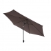 Parasol DKD Home Decor Preto Castanho Aço 300 x 300 x 250 cm